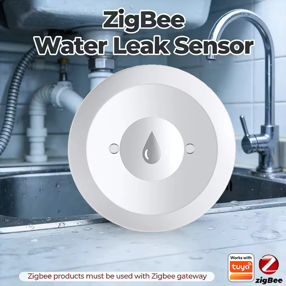 Zigbee Water Sensor Flood Leak - Kitchen Appliances Video review and price