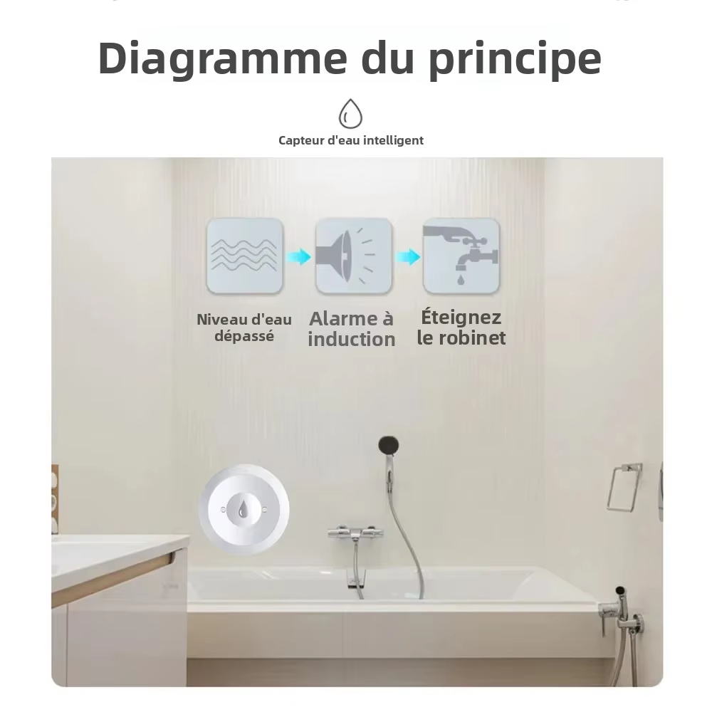 Zigbee Water Sensor Flood Leak - Kitchen Appliances Video review and price