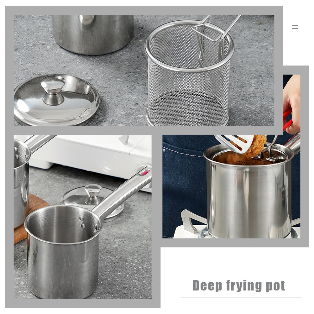 1Set Stainless Steel Deep Frye - Deep Fryer Stainless review and price