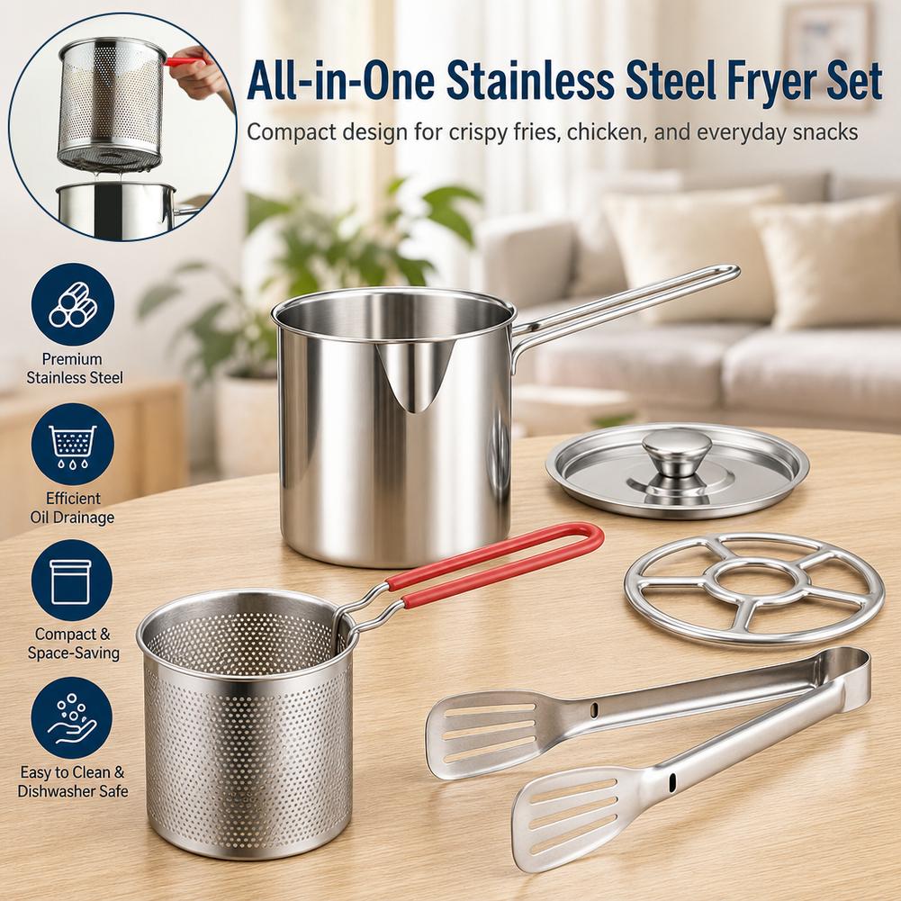 304 Stainless Steel Deep Fryer - Deep Fryer Stainless review and price