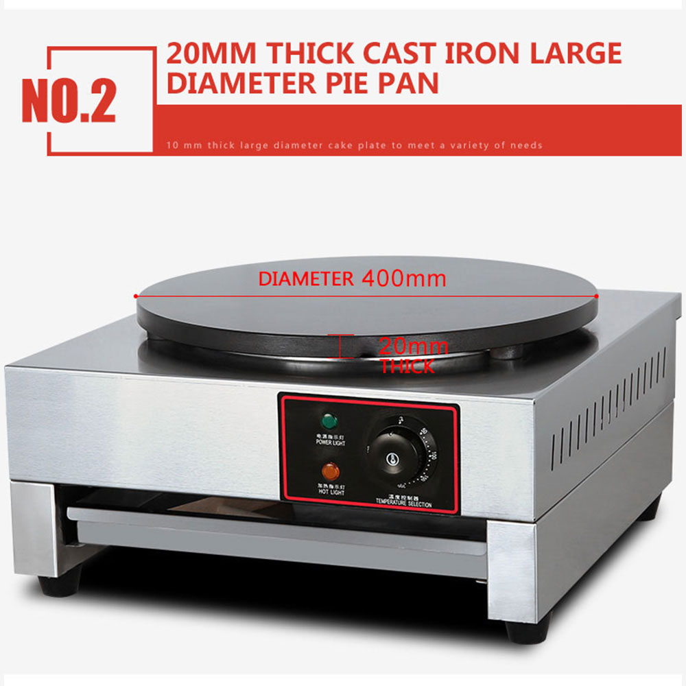 Stainless Steel Electric Crepe - Crepe Maker Non Stick review and price