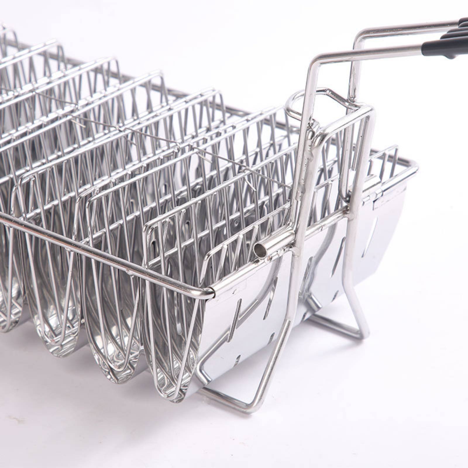 8 Slot Taco Rack Heat Resistan - Deep Fryer Stainless review and price
