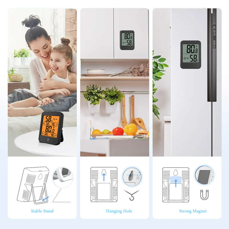Indoor Digital Temperature Hum - Kitchen Appliances Video review and price