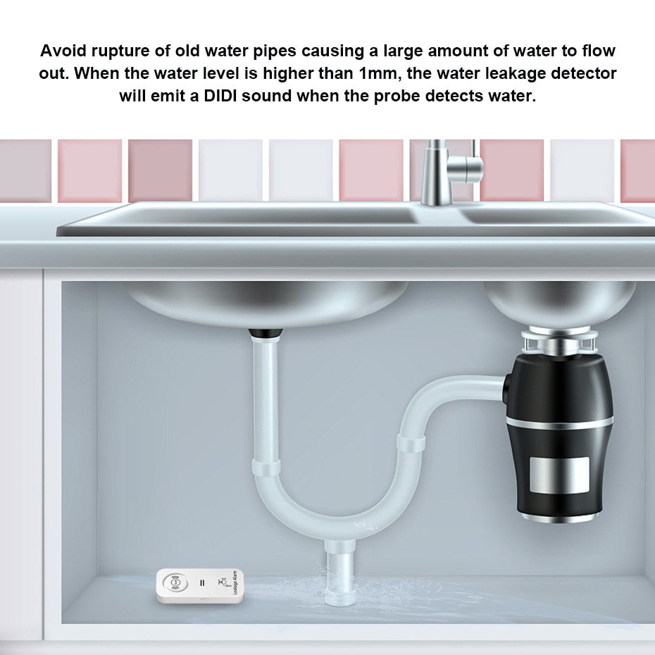 KERUI Wireless Water Sensor 90 - Kitchen Appliances Video review and price