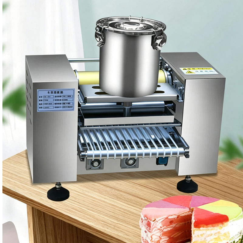 Automatic Mille Crepe Machine  - Crepe Maker Non Stick review and price