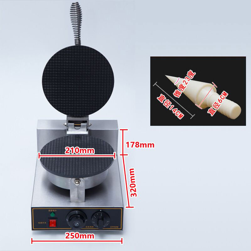 Commercial Ice Cream Cone Make - Crepe Maker Non Stick review and price