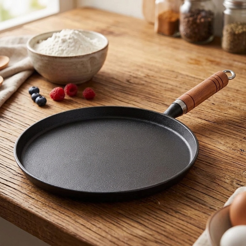 20/23/26cm Cast Iron Frying Pa - Crepe Maker Non Stick review and price