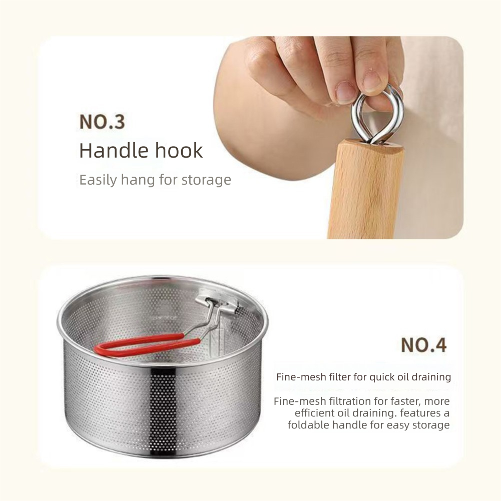 1 Set Multifunctional Stainles - Deep Fryer Stainless review and price