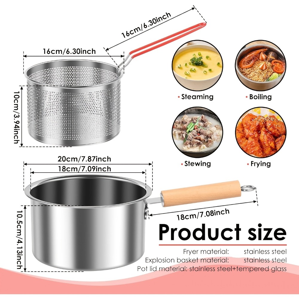 2.5L stainless steel deep frye - Deep Fryer Stainless review and price