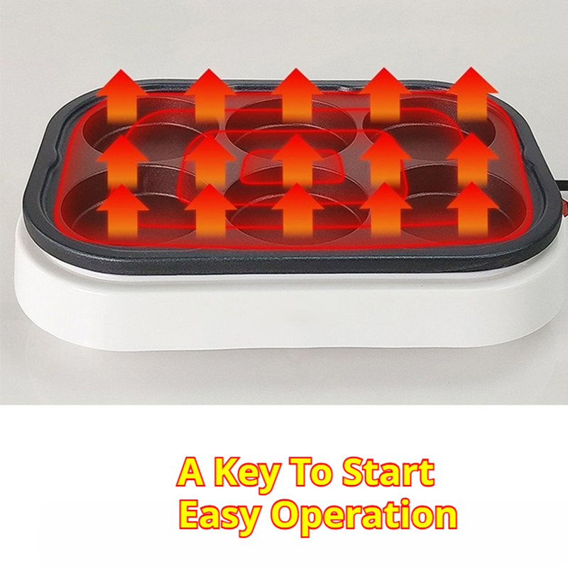 Electric Takoyaki Maker Roaste - Crepe Maker Non Stick review and price