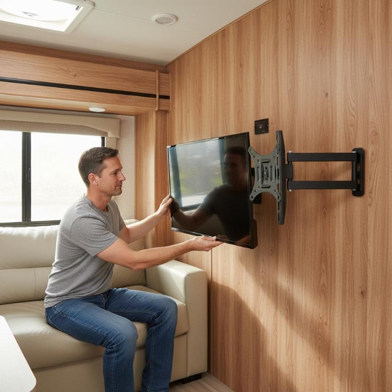 For RV Indoor Folding TV Hange - Kitchen Appliances Video review and price