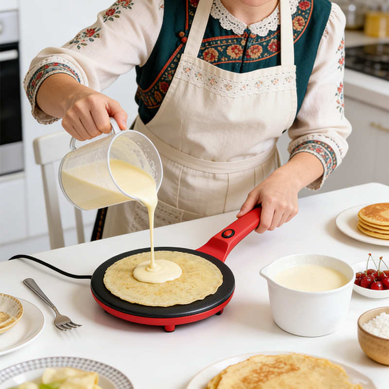 Single-Sided Heating Electric  - Crepe Maker Non Stick review and price