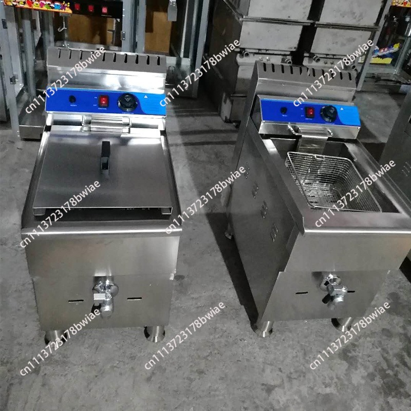 Commercial 18L Gas Deep Fryer  - Deep Fryer Stainless review and price