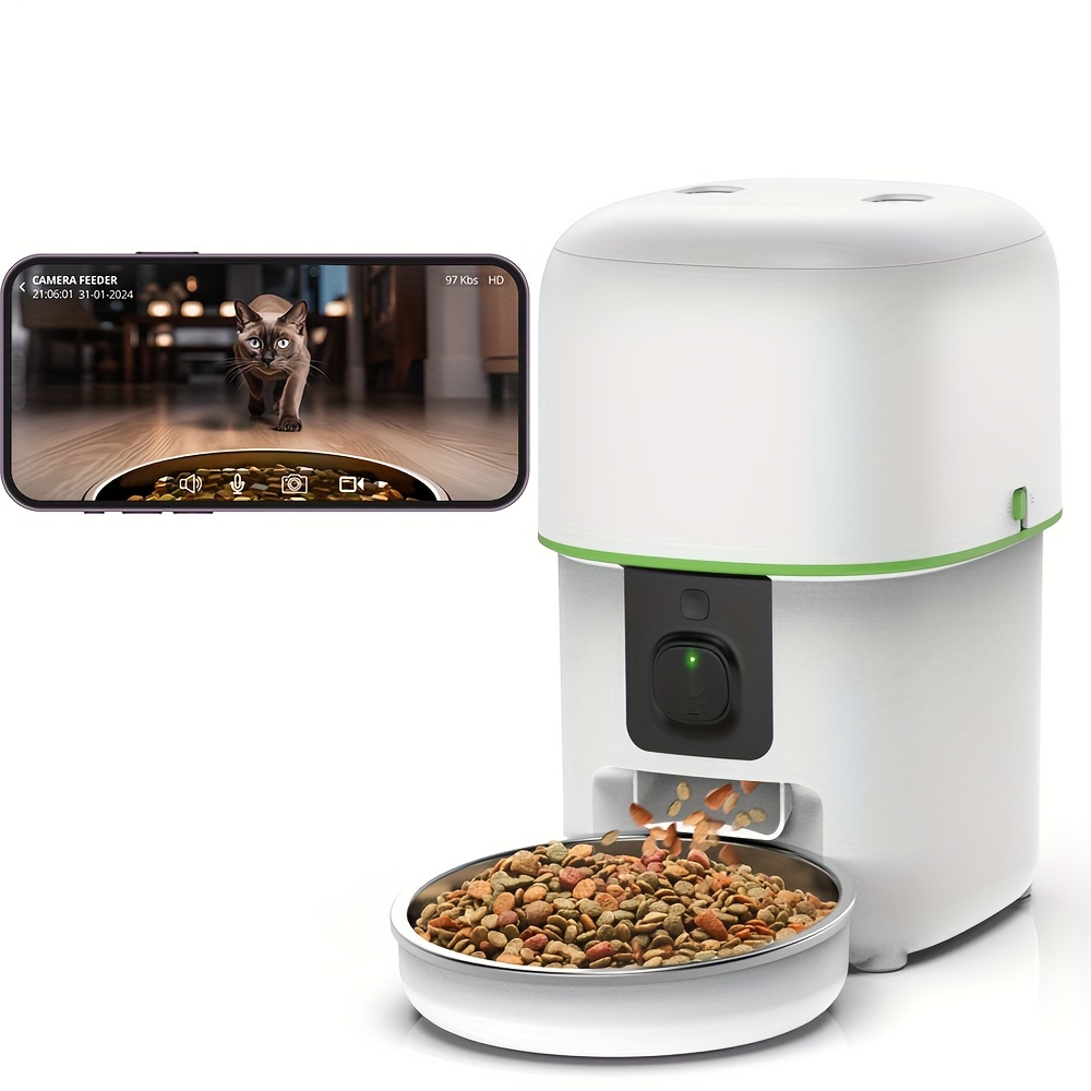 2L 5G Camera Pet Feeder Automa - Kitchen Appliances Video review and price