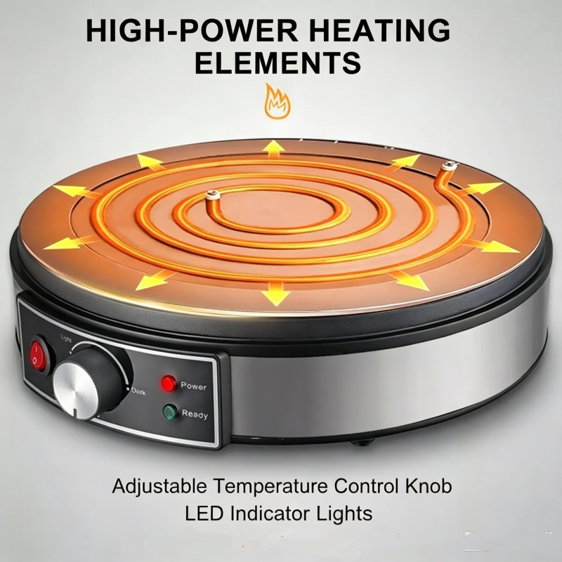 Electric Crepe Maker Nonstick  - Crepe Maker Non Stick review and price