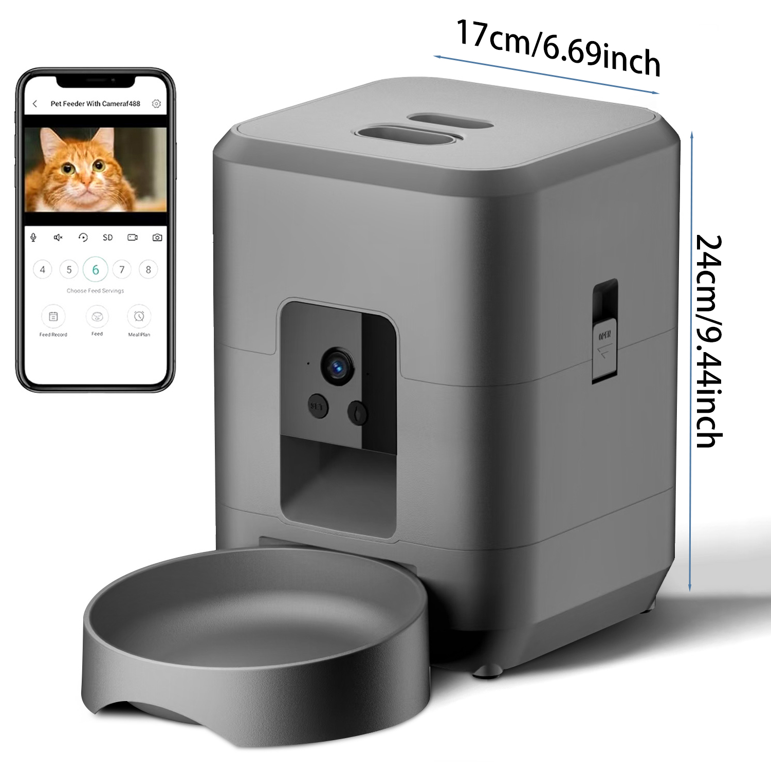 2L Automatic Pet Feeder Cat Sm - Kitchen Appliances Video review and price